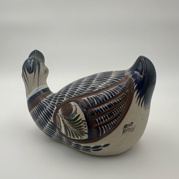 Vintage Tonala Ceramic Duck - Picture 3 of 7